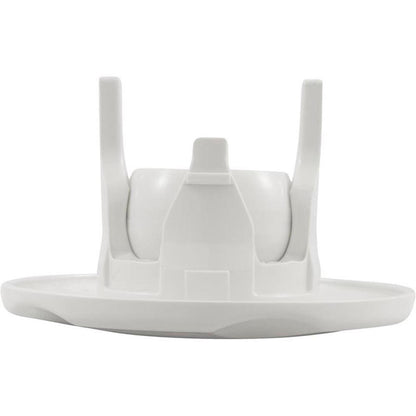 Jet Intl, serie WW 250 ES para baño, 2-1/2" de diámetro interior, escala 5, dirección, blanco