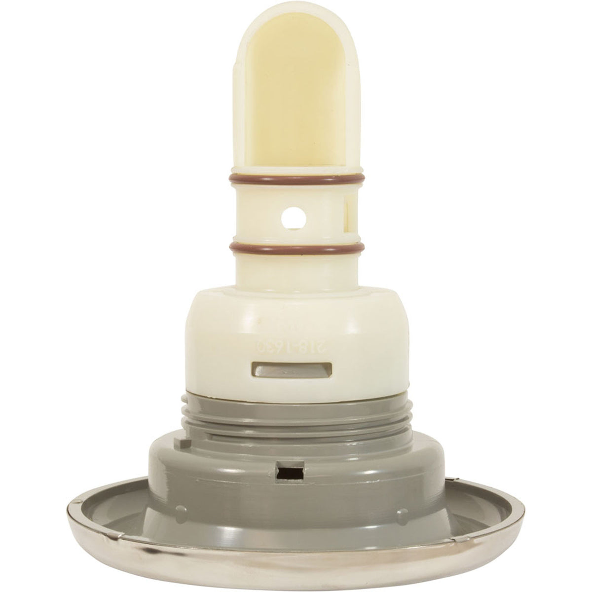Adj. Whirlpool Jet Internal Mtl. Esc.-Gray, Thd