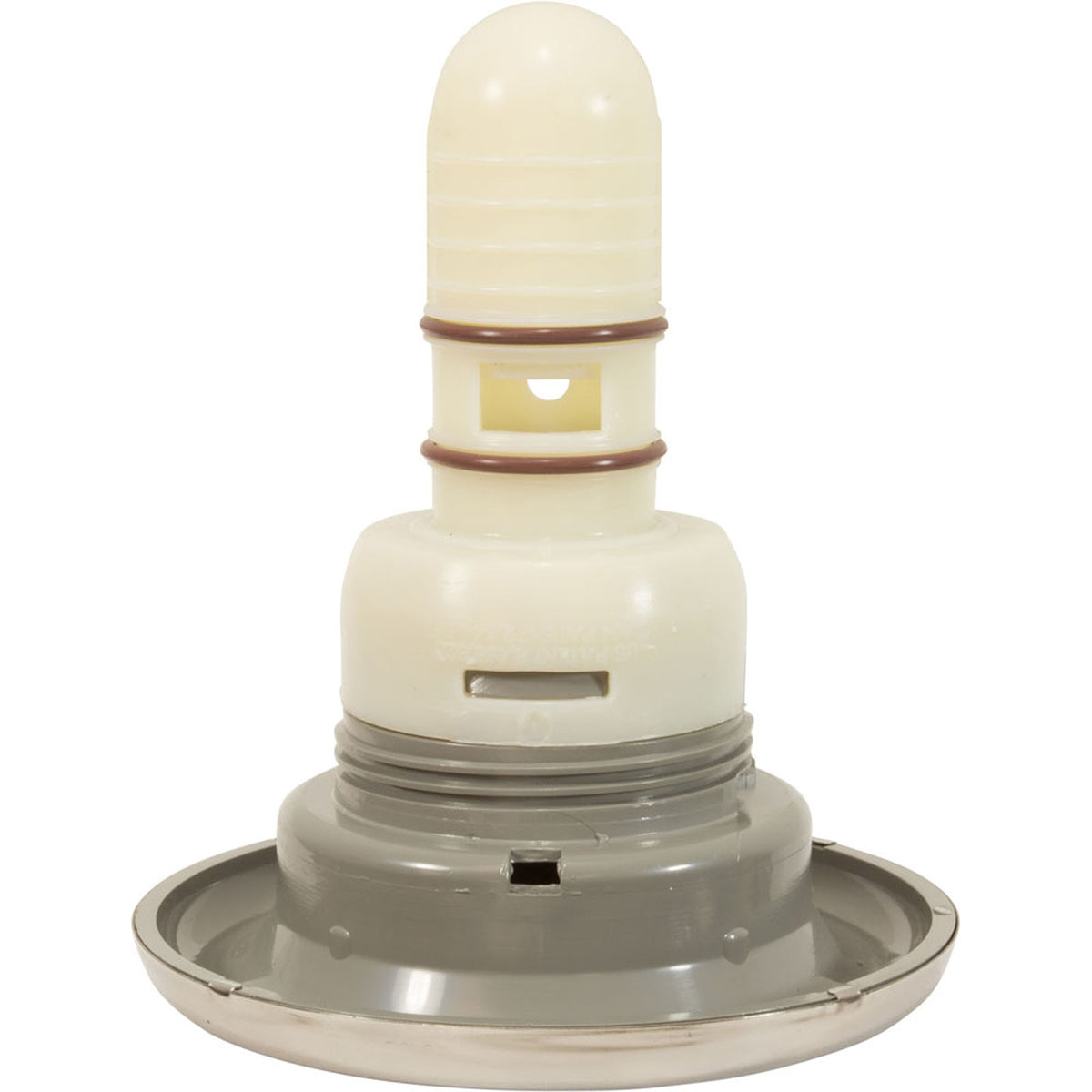 Adj. Whirlpool Jet Internal Mtl. Esc.-Gray, Thd