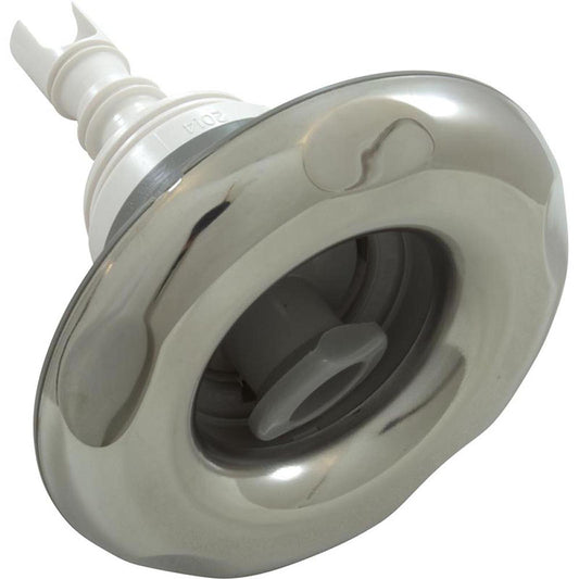 Jet Intl, WW Poly Storm, 4"fd, Roto, festonné lisse, SS/Gry, Thd