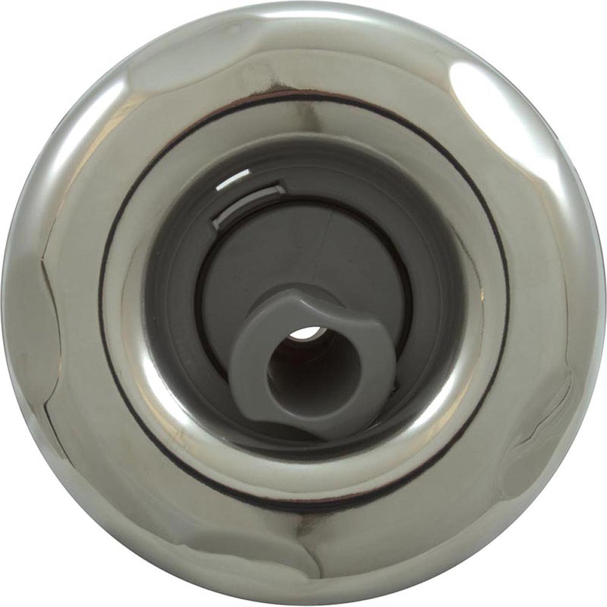 Jet Intl, WW Poly Storm, 4"fd, Roto, Smth Scalloped, SS/Gry, Thd