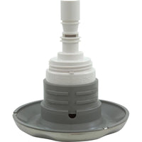 Jet Intl, WW Poly Storm, 4"fd, Roto, Smth Scalloped, SS/Gry, Thd