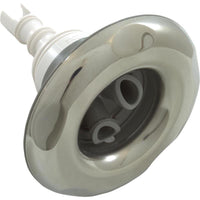 Jet Intl, WW Poly Storm, 4"fd, Twin Roto, Smth Scall, SS/Gry, Thd