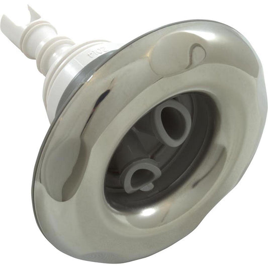 Jet Intl, WW Poly Storm, 4"fd, Twin Roto, Smth Scall, SS/Gry, Thd