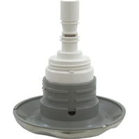 Jet Intl, WW Poly Storm, 4"fd, Twin Roto, Smth Scall, SS/Gry, Thd