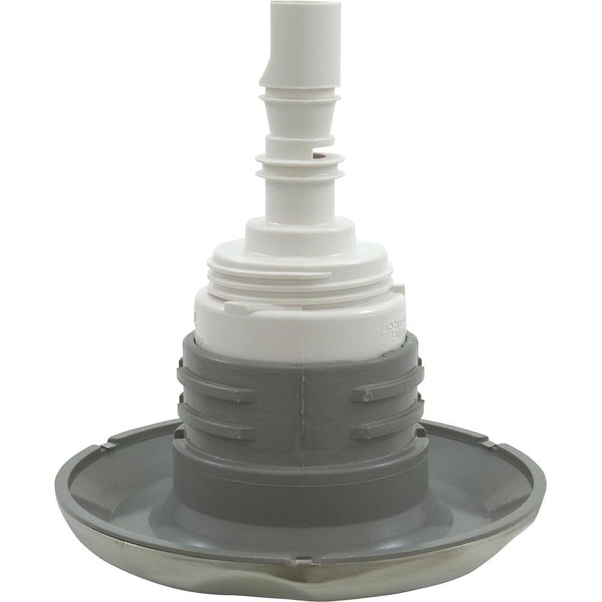 Jet Intl, WW Poly Storm, 4"fd, Twin Roto, Smth Scall, SS/Gry, Thd