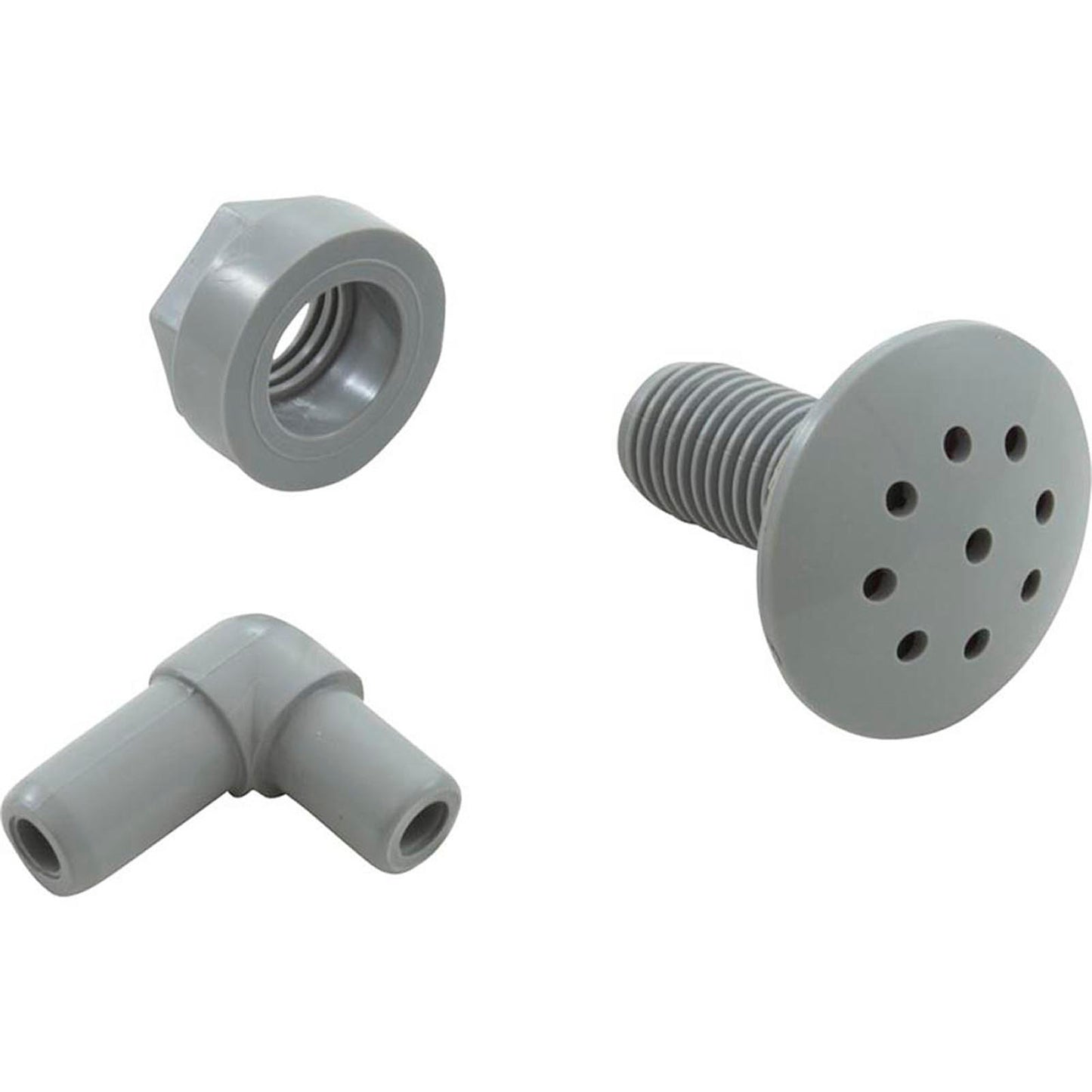 Econo Air Injctr (3/8In B 90-Deg; Gy)