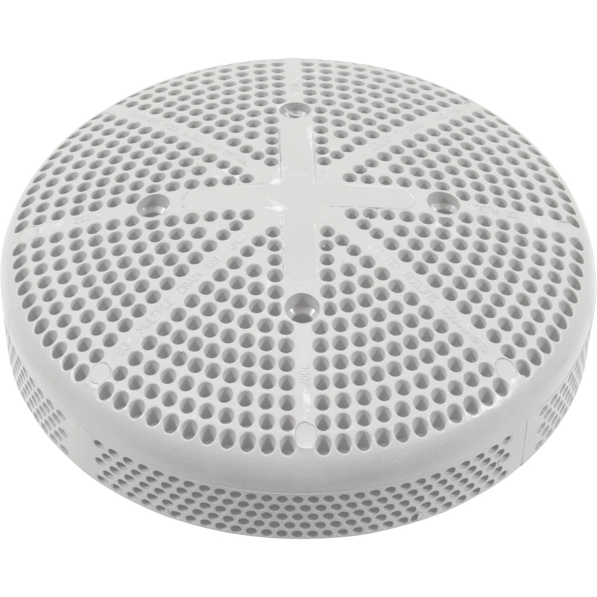 Suction Cover Only, CMP, Fiberglass Pool, (Vgba) White