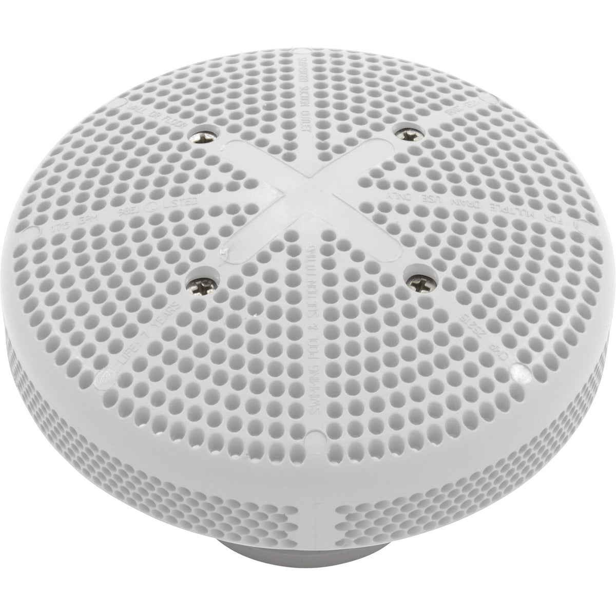 Suction Assembly, CMP, Fiberglass Pool (Vgba) White