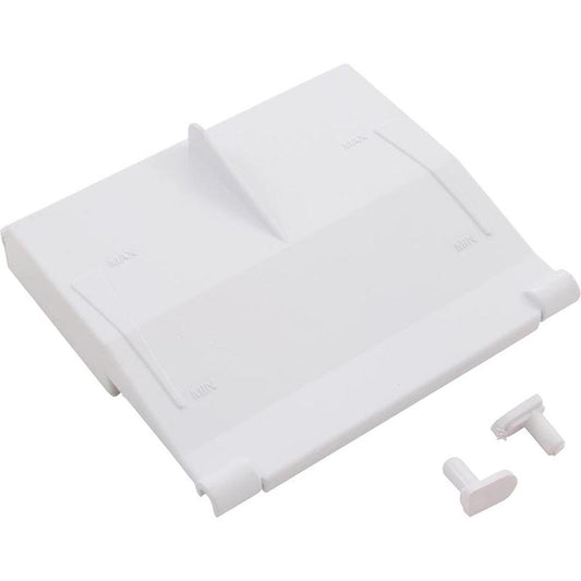 Front Access Skimmer Weir Door, White