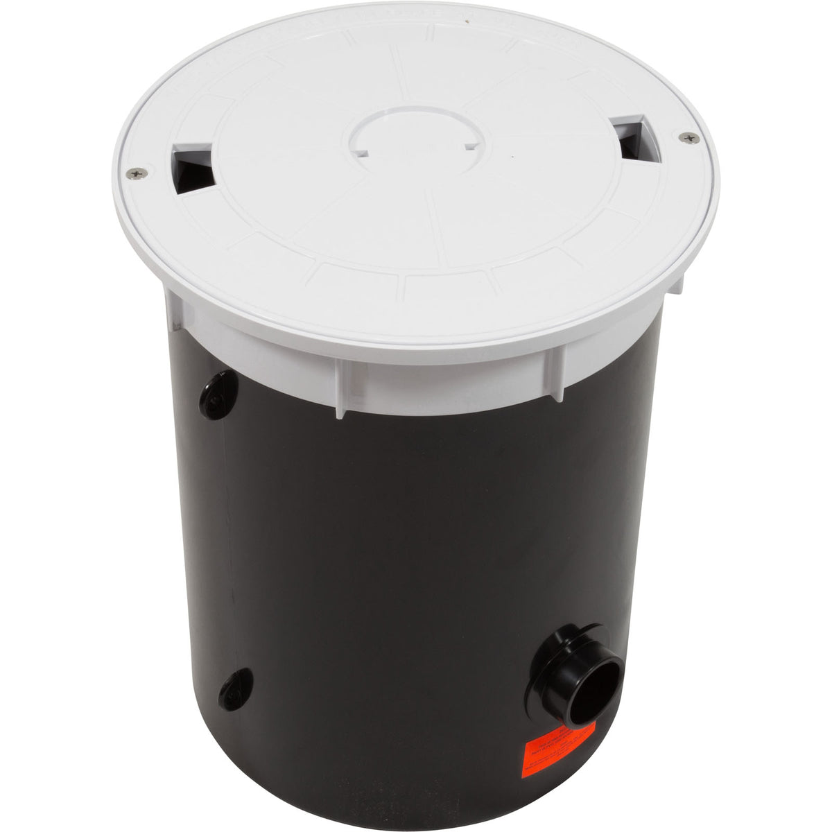 Pool Leveler, White Lid And Collar