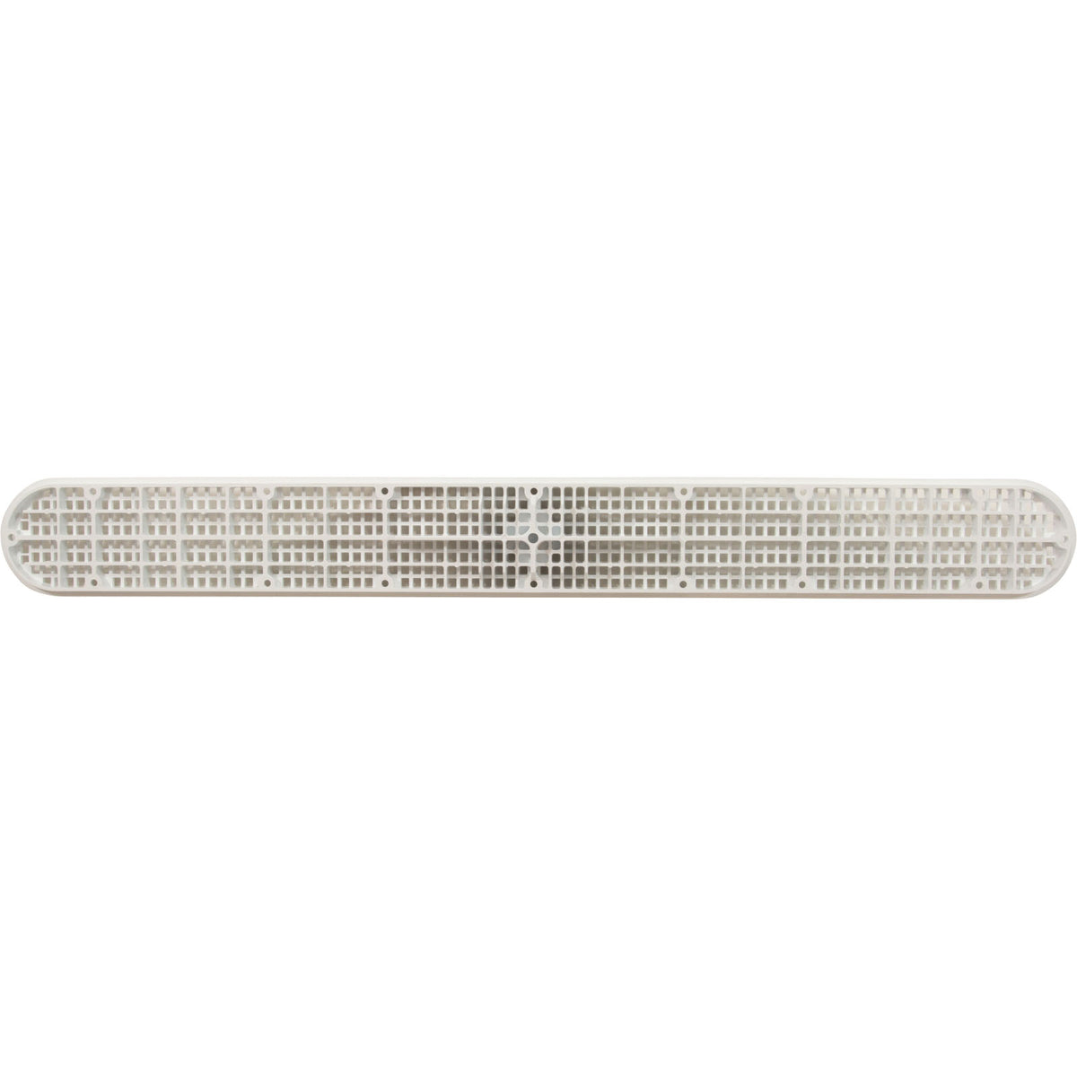 32" Channel Drain Cover With Screws, White