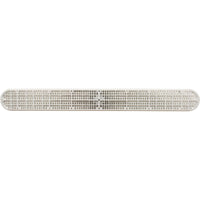 32" Channel Drain Cover With Screws, White