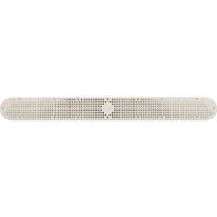 32" Channel Drain Cover With Screws, White