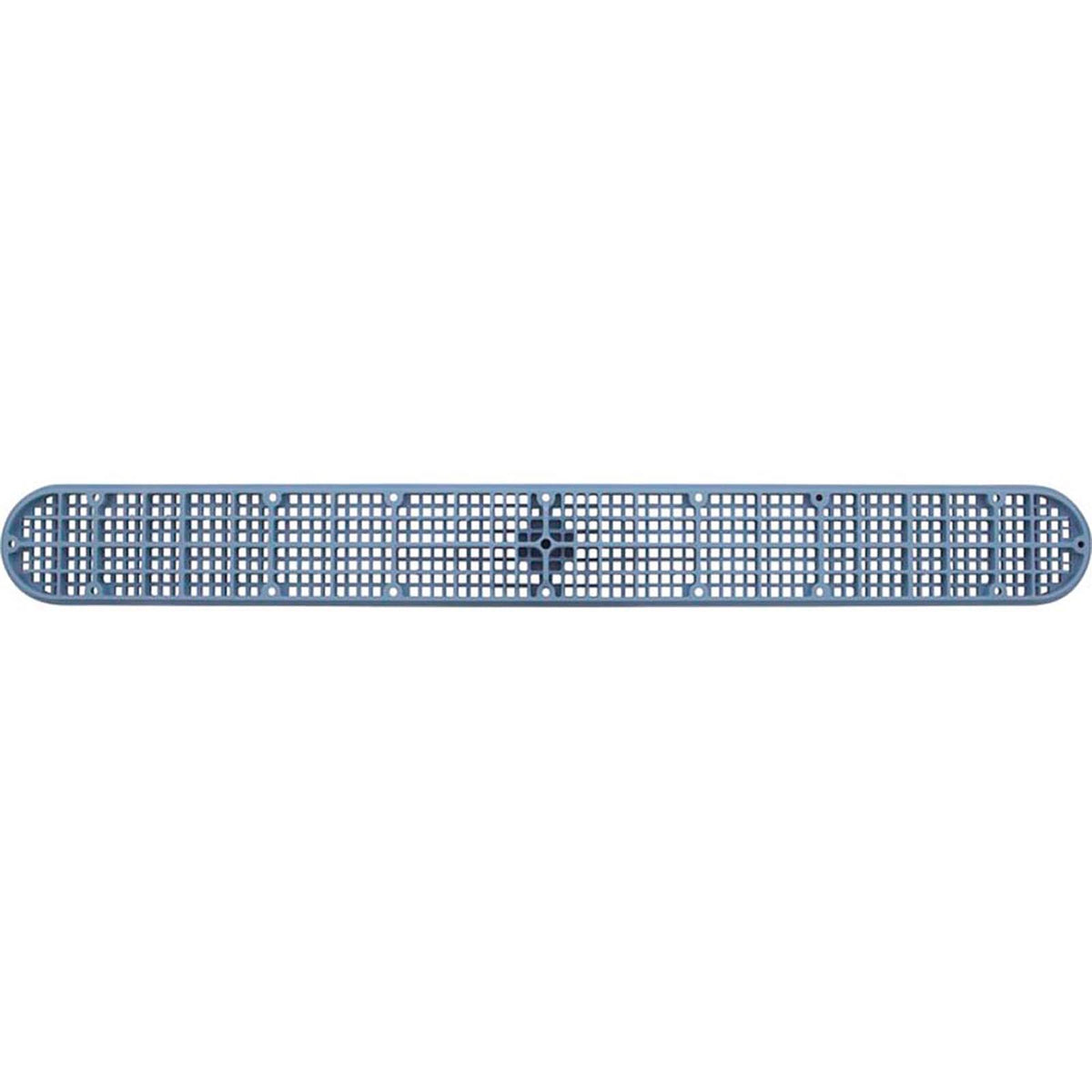 32" Channel Drain Cover With Screws, Light Blue
