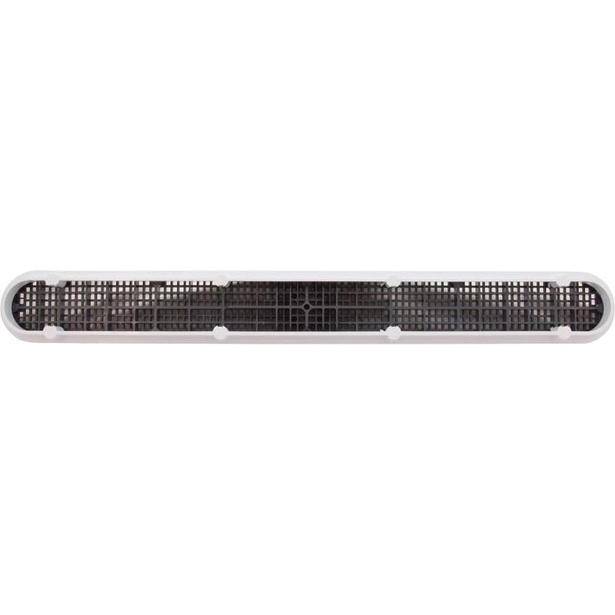 32" Channel Drain With Frame, Dark Gray