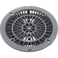 8" Galaxy Drain Cover With Screw Pack, Gray