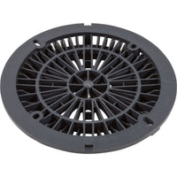 8" Galaxy Drain Cover With Screw Pack, Dk Gray