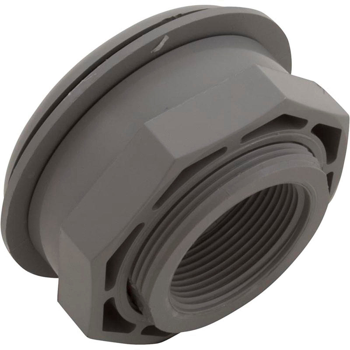 Vinylpool In/Out Fitting (1.5In X1.5In) Gray