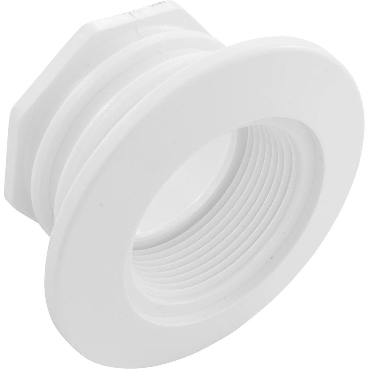 Gunite Pool Fitting (1.5In Fip X S) Water Stop White