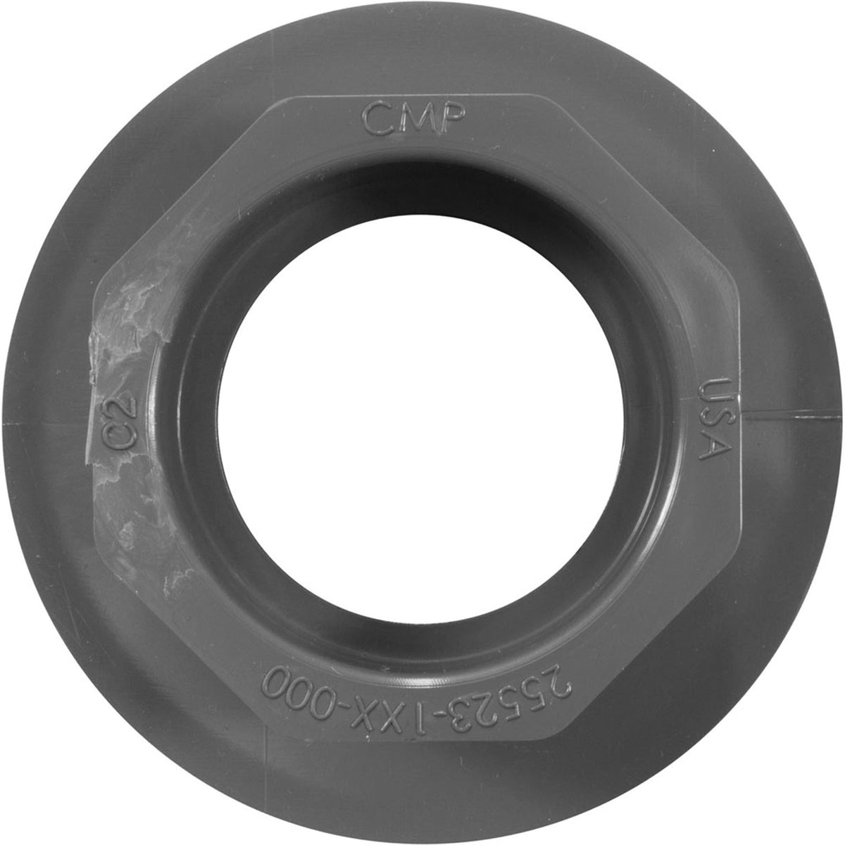 Gunite Pool Fitt (1.5In Fip X S) Wtr Stp Dark Gray