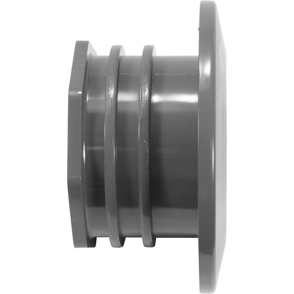Gunite Pool Fitt (1.5In Fip X S) Wtr Stp Dark Gray