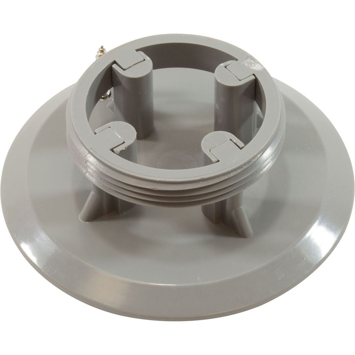 Floor Inlet Fitting Cover Wth Screw Gray