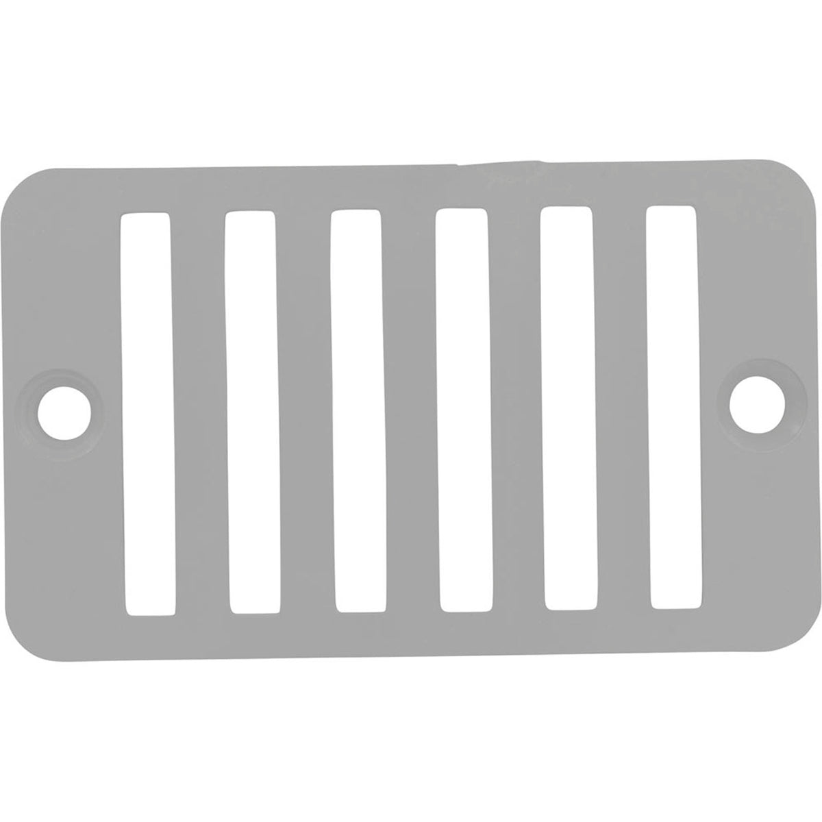Rectangular Grate W/ Screws(Wh)