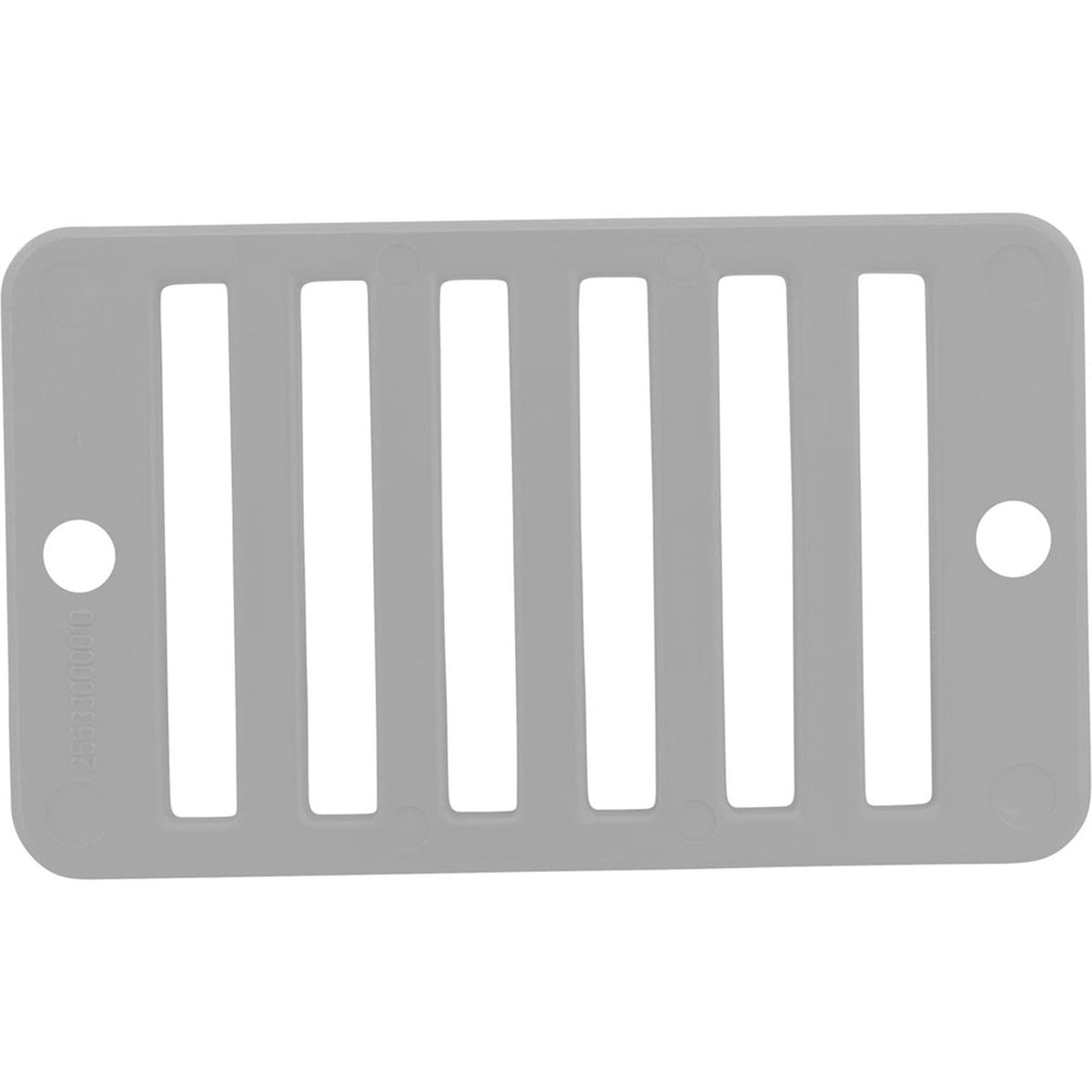 Rectangular Grate W/ Screws(Wh)