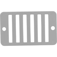 Rectangular Grate W/ Screws(Wh)