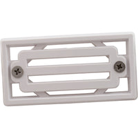 3 Bar Grate And Frame Assembly, White