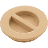 1.5In Npt Flat Plug, Tan