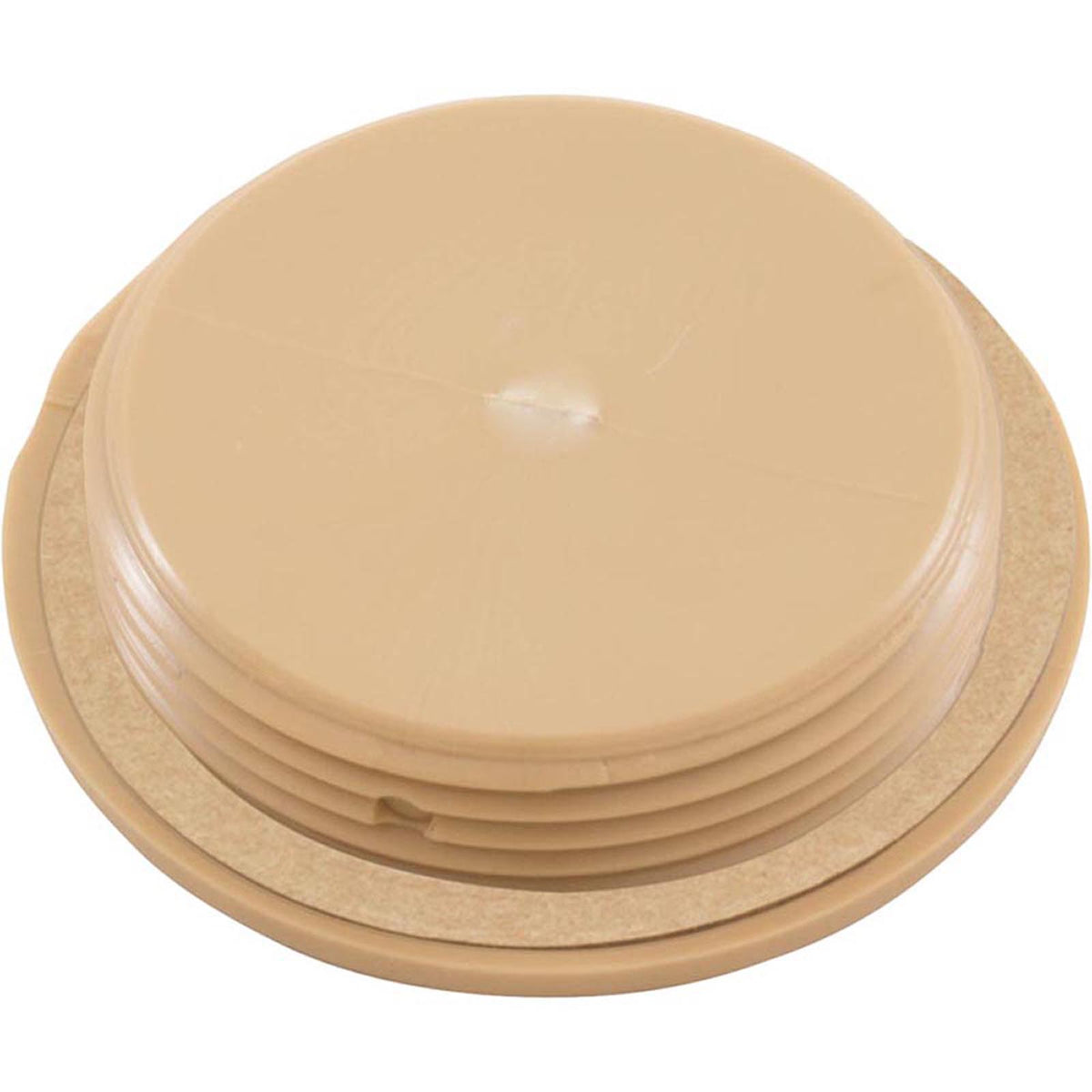 1.5In Npt Flat Plug, Tan