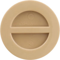 1.5In Npt Flat Plug, Tan