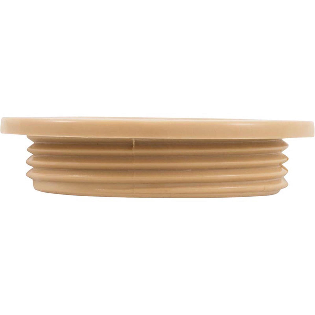 1.5In Npt Flat Plug, Tan