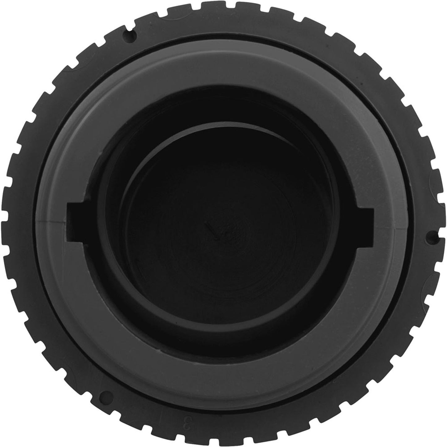 Salida de flujo directo (1,5 in de diámetro interior, ranurada) gris oscuro