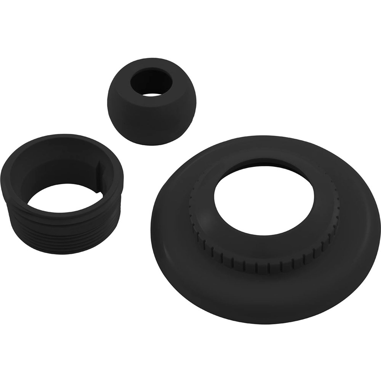 Dir Flow Outlet (3/4In, 1.5In Mip, Flg) Black