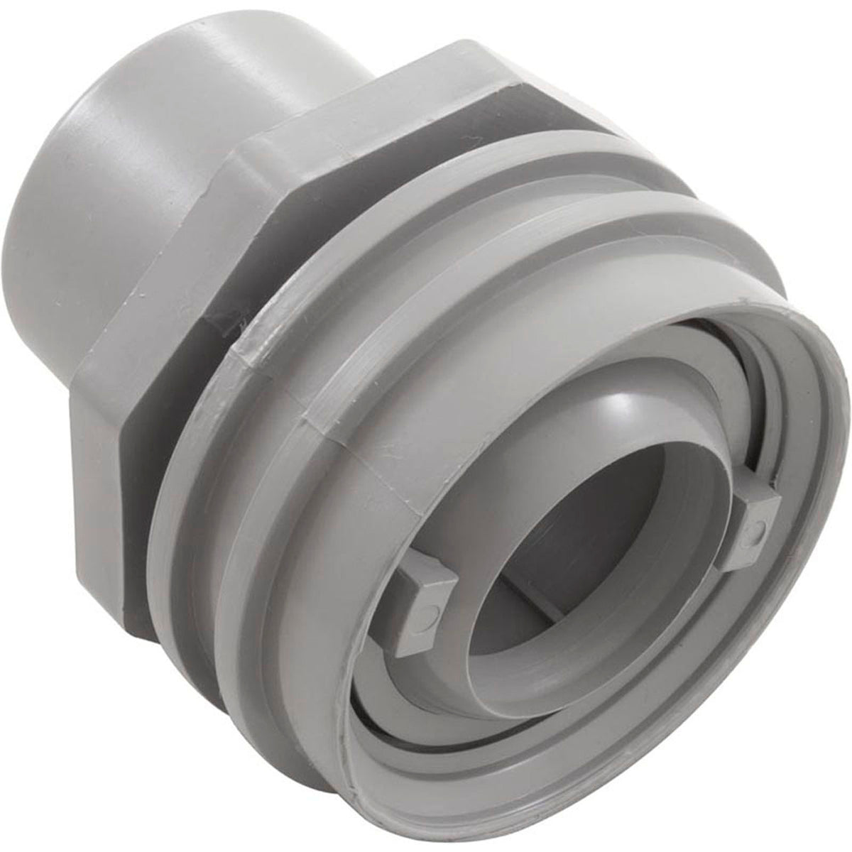 Flush Mount Return Fitting Gray