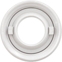 Flush Mount Return Fitting White