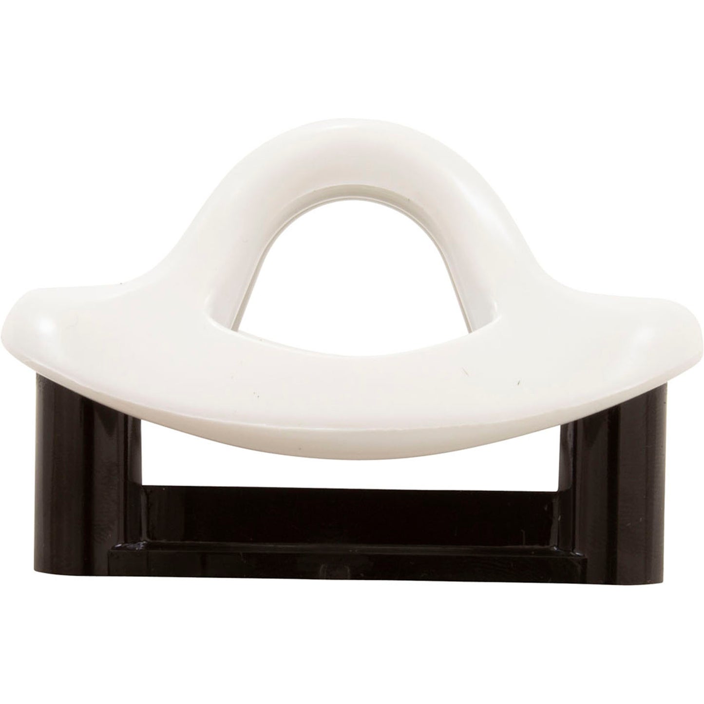 Juego de ojales para cuerda de montaje con remate V/L de Lexan, color blanco