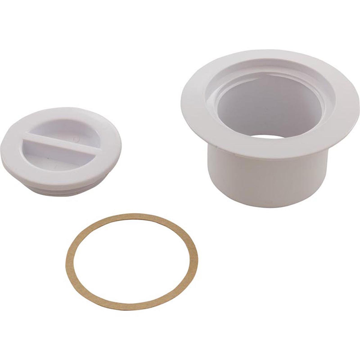 Volleyball Pole Holder Kit White