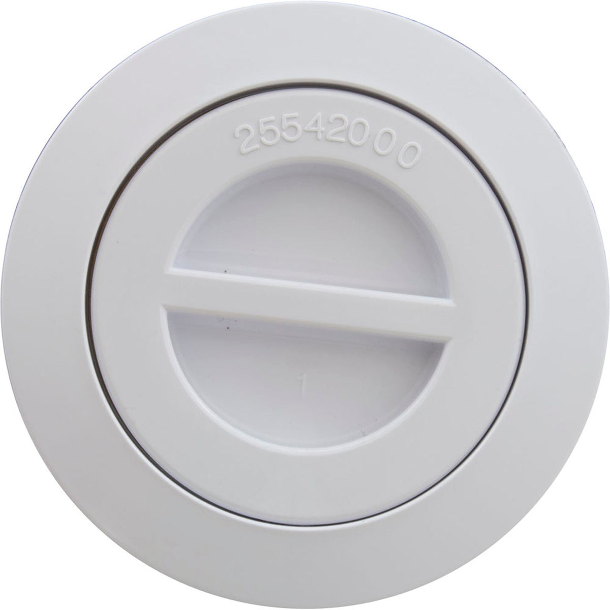Volleyball Flange And Flush Cap White
