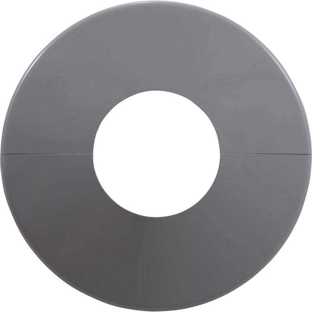 Escudo de escalera para piscina, con clip, color gris