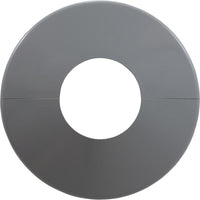 Escudo de escalera para piscina, con clip, color gris