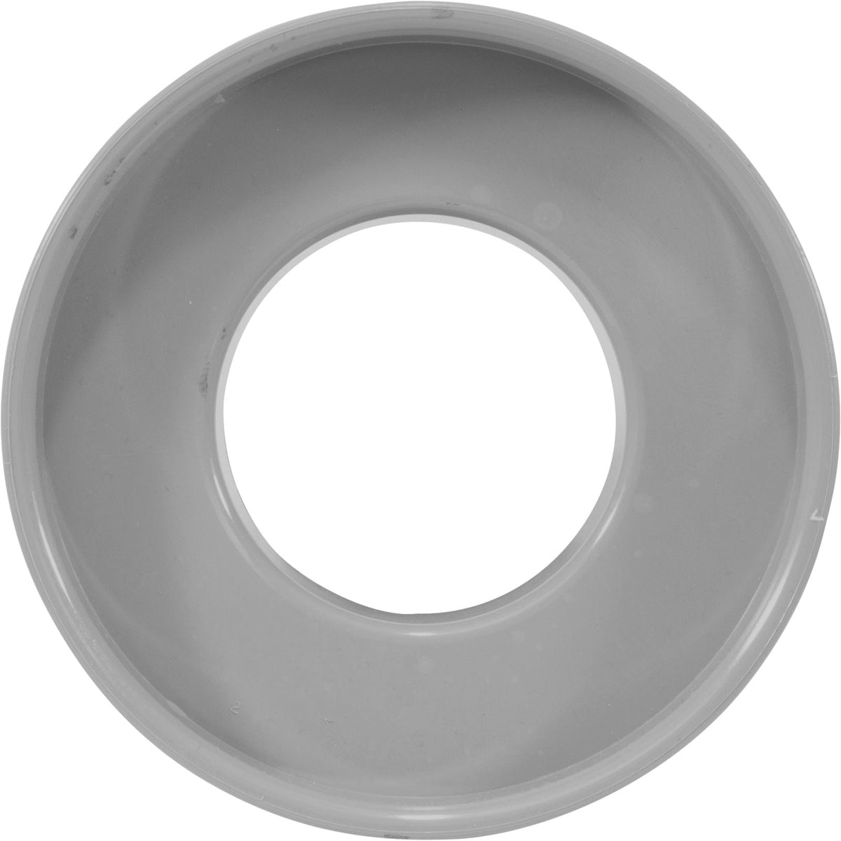 4In Gunite Pool Jet Niche W/Ext Flange Gray