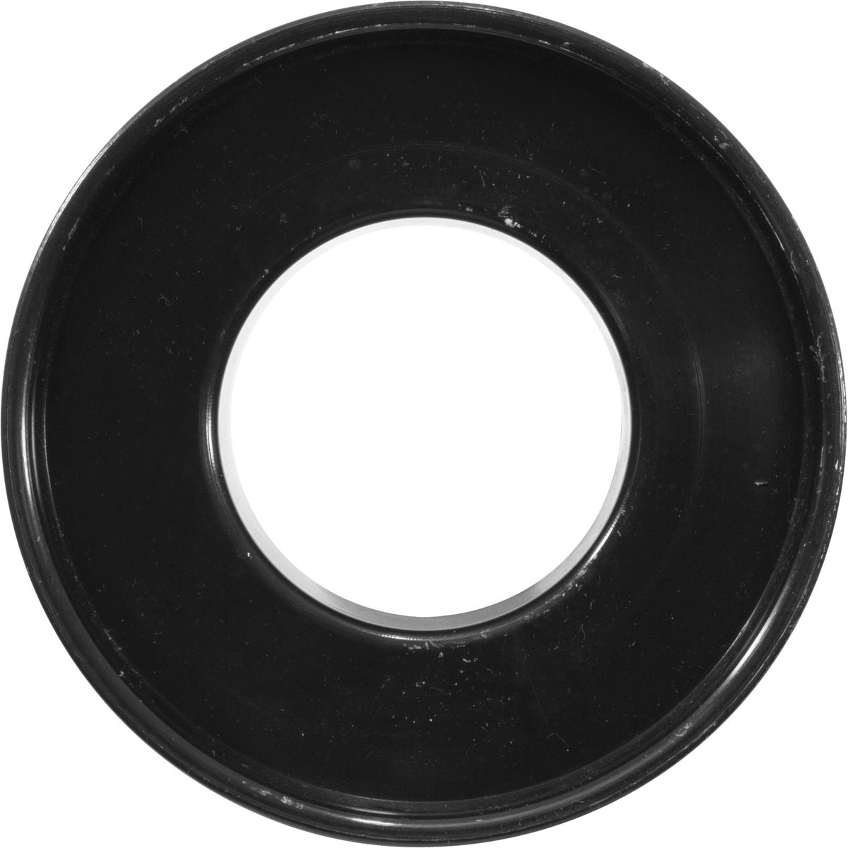 4In Gunite Pool Jet Niche W/Ext Flange Black