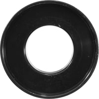 4In Gunite Pool Jet Niche W/Ext Flange Black