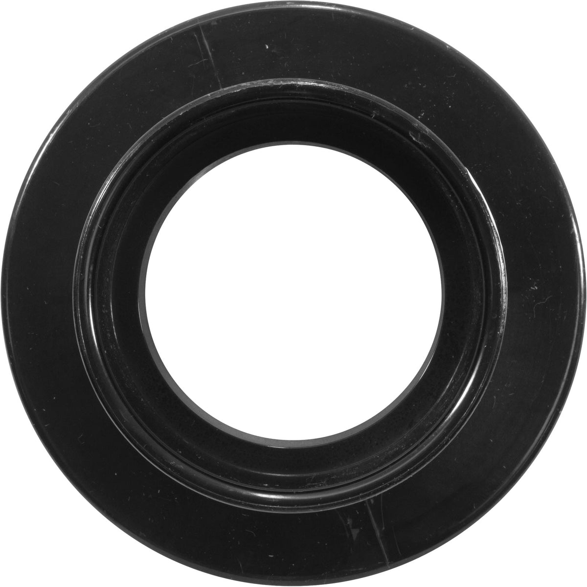 4In Gunite Pool Jet Niche W/Ext Flange Black