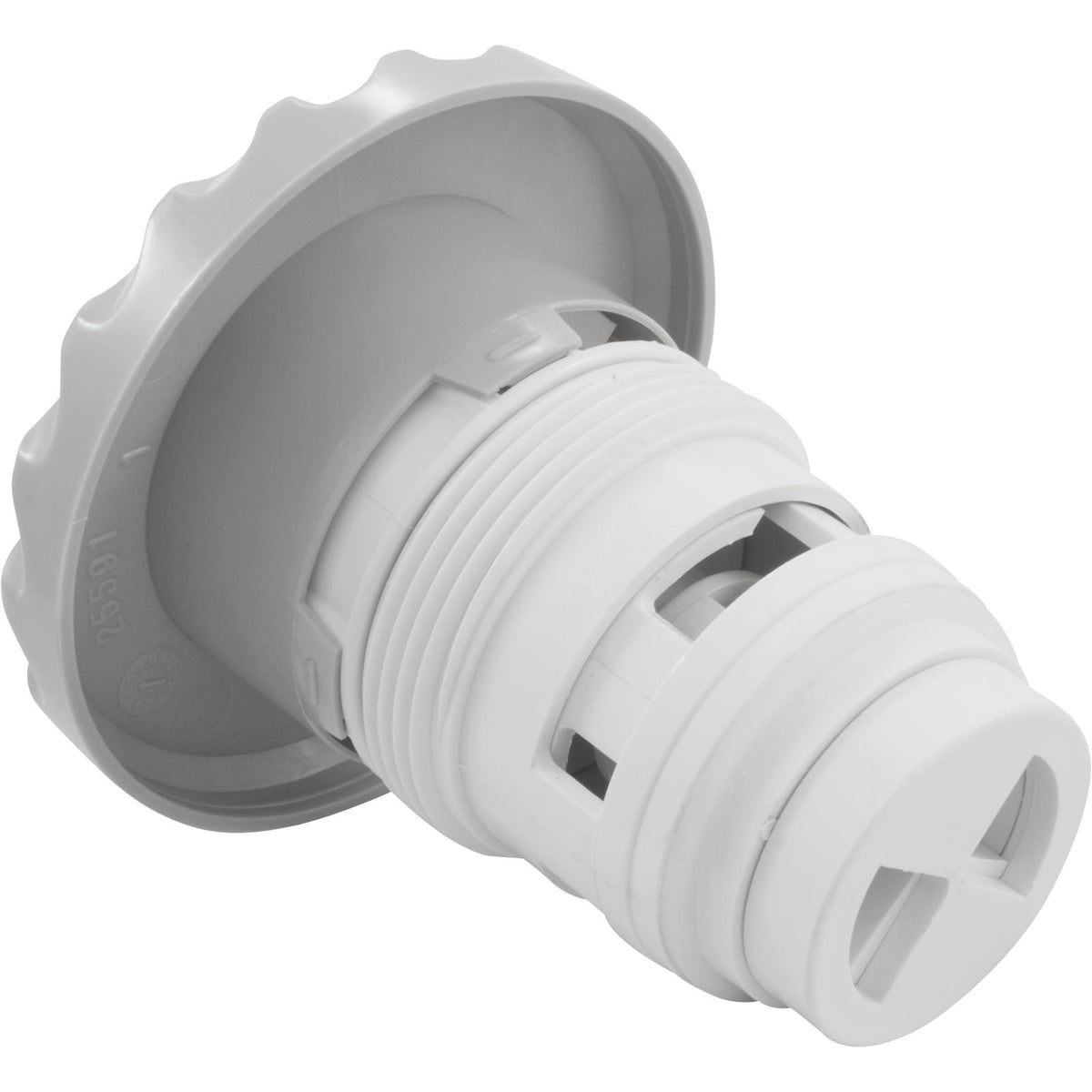 3.5In Gunite Jet (Dir, Adj, Scp, Non-Tex) Gray