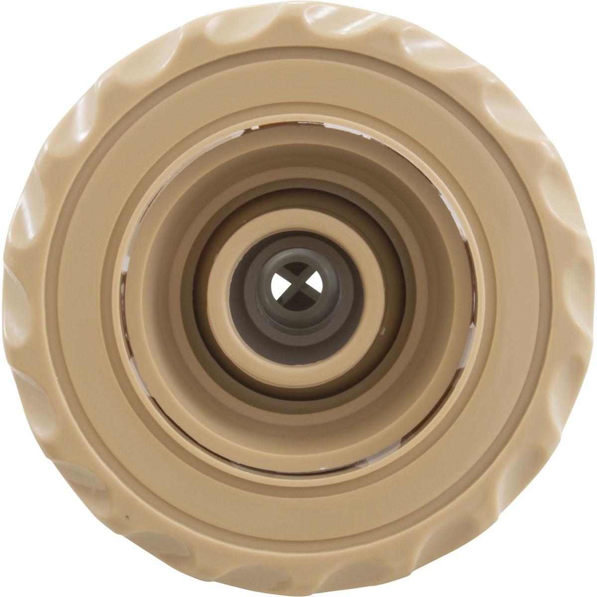 3.5In Gunite Jet (Dir, Adj, Scalloped, Non-Tex) Tan